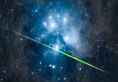 NASA's picture of the day: Saudi sky witnesses a stunning view as a blazing meteor crosses the Pleiades star cluster