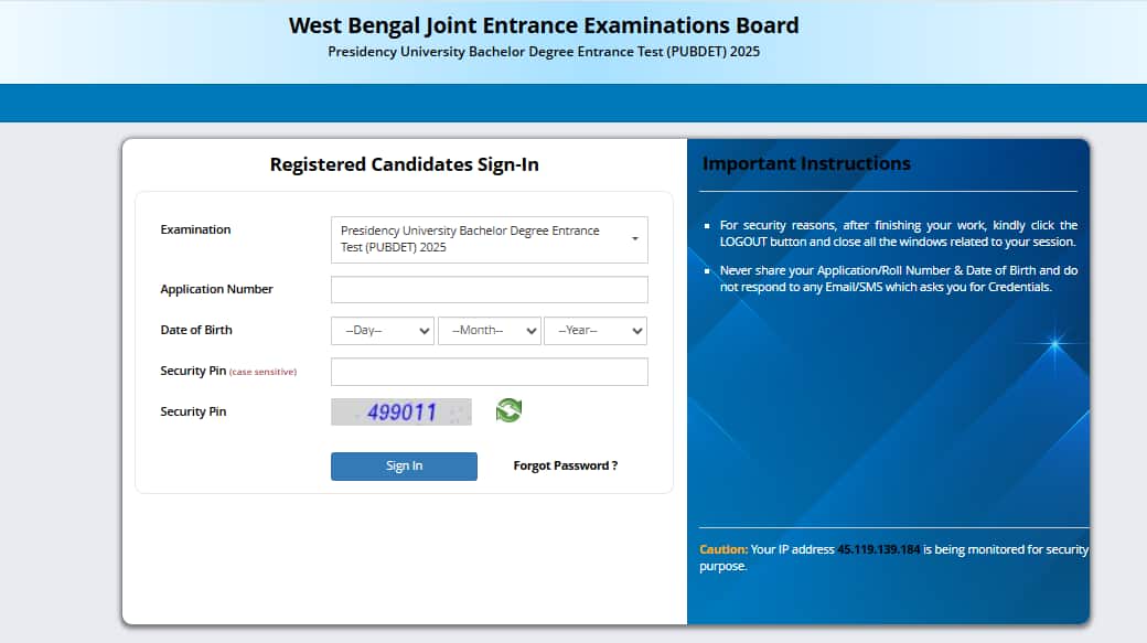 PUBDET Result 2025 declared @ wbjeeb.nic.in; direct link to rank card here