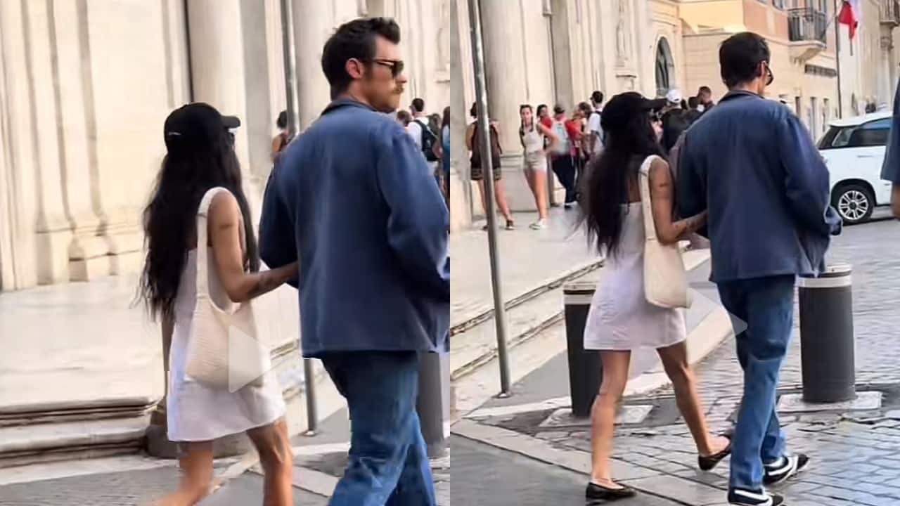 Harry Styles spotted with Zoe Kravitz, cosy Rome stroll sparks dating buzz
