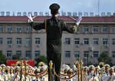 Beyond the 'bling', China aims for deterrence in military show
