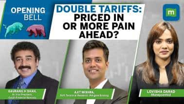 Live: Can Nifty reclaim 25,000 ahead of double tariffs? | Opening Bell
