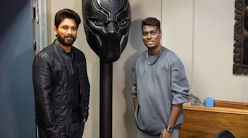 Allu Arjun and Atlee