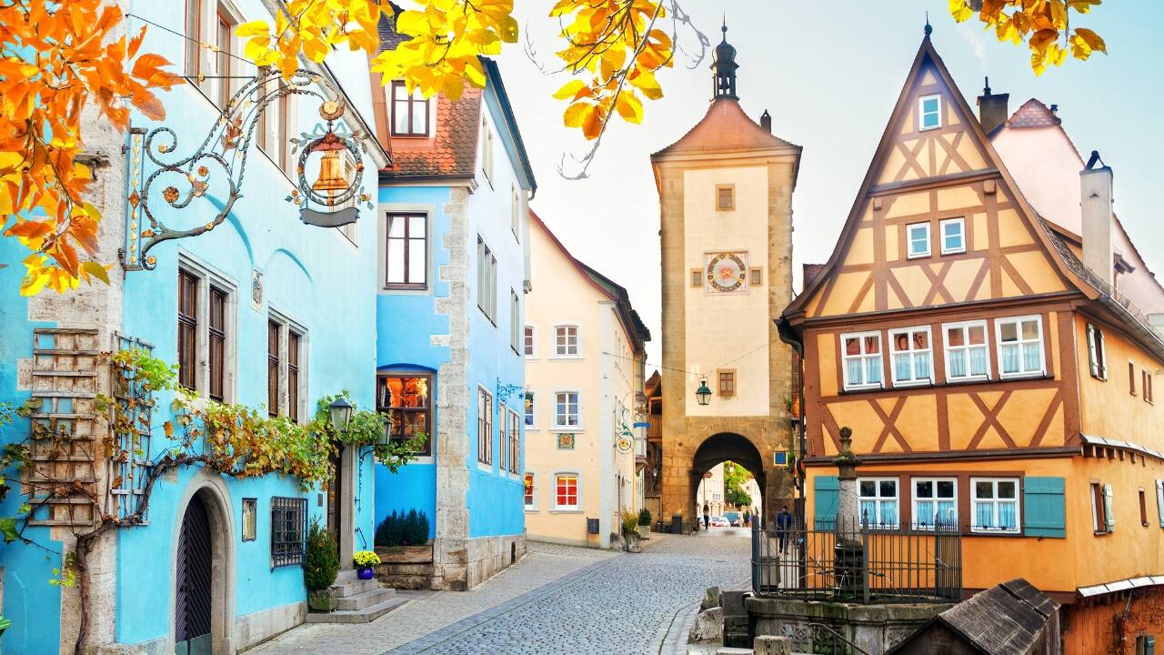 5. Rothenburg ob der Tauber, Germany A medieval treasure enclosed by ancient walls. Gothic churches, cobbled alleys, and festive Christmas markets make this Bavarian gem feel timeless—so much so it’s inspired films and fairytales. (Image: Canva)