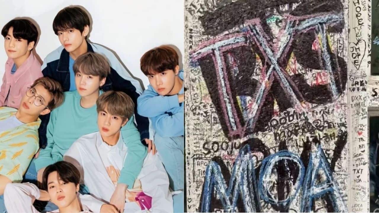 BTS ARMY heartbroken as tribute wall defaced with TXT graffiti, fans say "It was our way of saying thank you"
