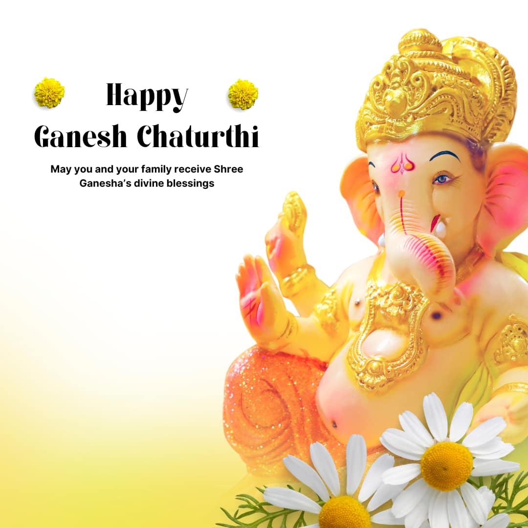 Happy Ganesh Chaturthi Images (canva)
