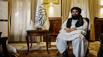 Afghanistan's Foreign Minister Amir Khan Muttaqi - File Photo