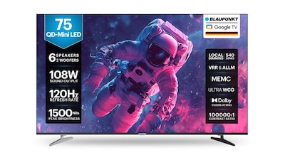 Blaupunkt introduces Google Mini LED TVs in India with a starting price of Rs 94,999