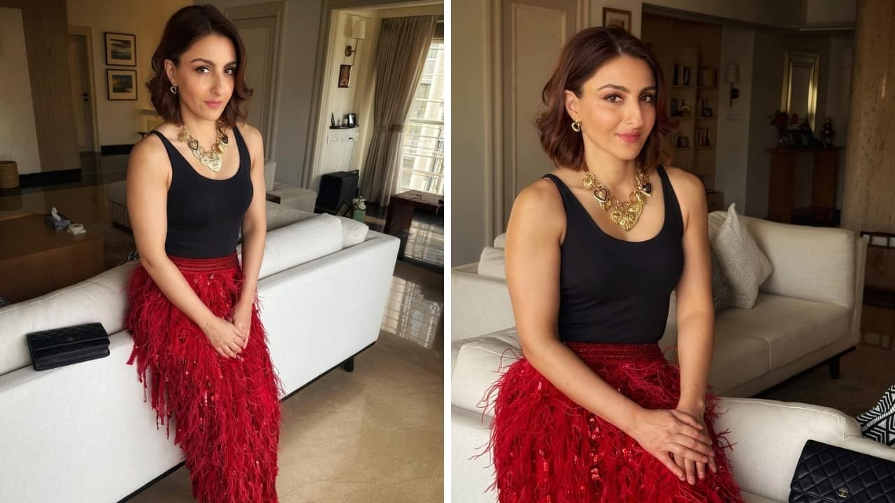 Soha Ali Khan experiments with ghee coffee for the first time, watch her honest reaction