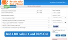 Bank of Baroda LBO Admit Card 2025 Out at bankofbaroda.in; link to download here