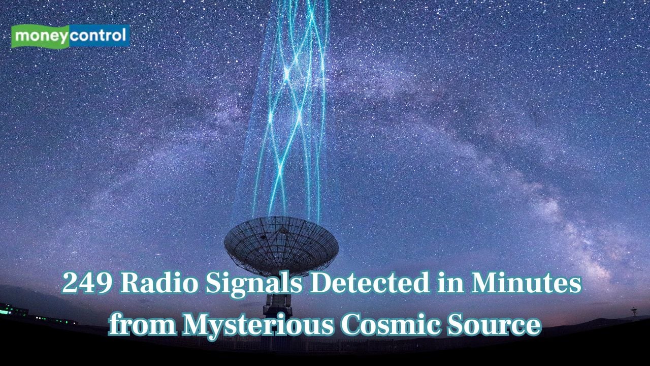 Astronomers Uncover Shocking Cosmic Signal: 249 Radio Bursts in Just Minutes!