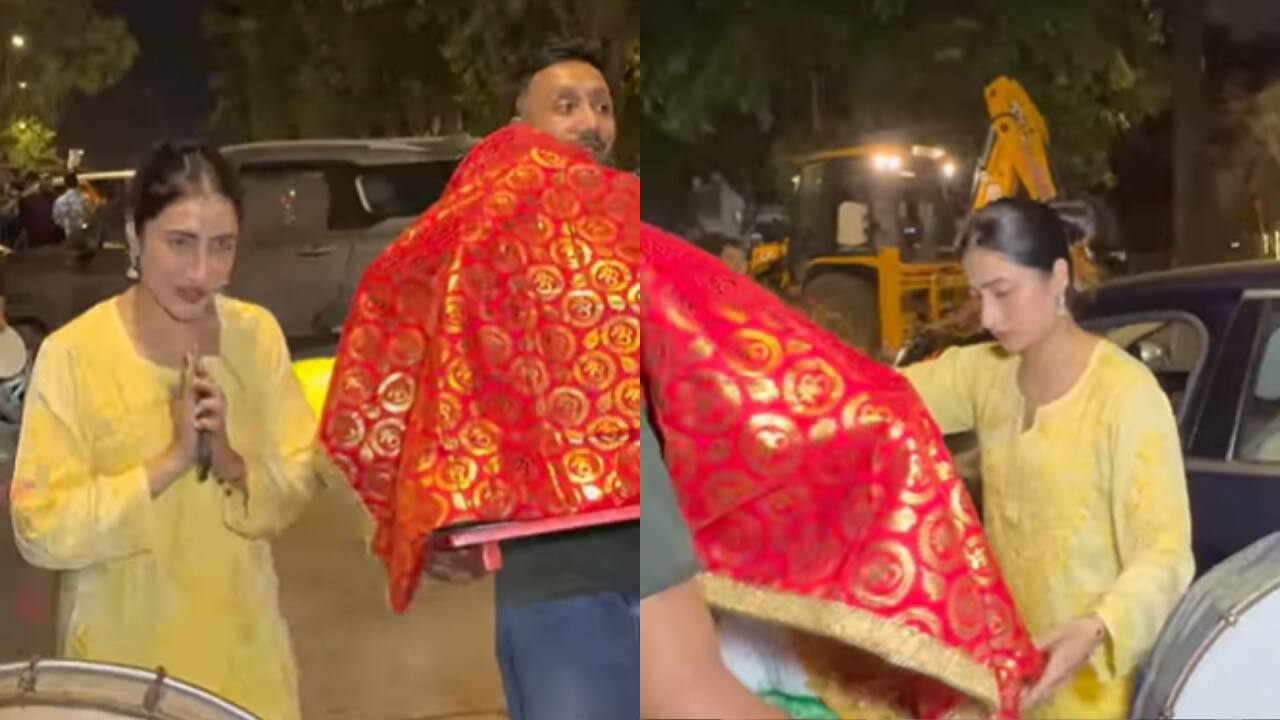 Dhanashree Verma celebrates Ganesh Chaturthi, see pics