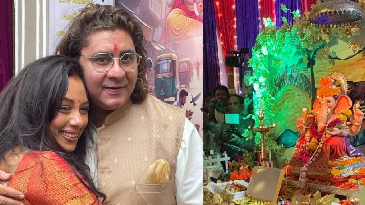 Yeh Rishta Kya Kehlata Hai and Anupamaa welcome Bappa on set; producer Rajan Shahi performs special puja on the sets