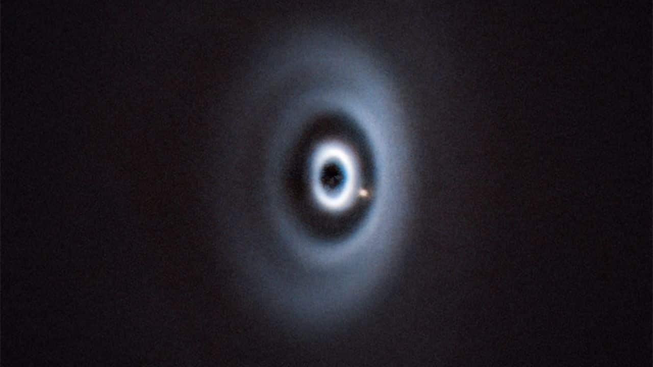 NASA's space photo of the day: A young planet captured carving birth disk during formation