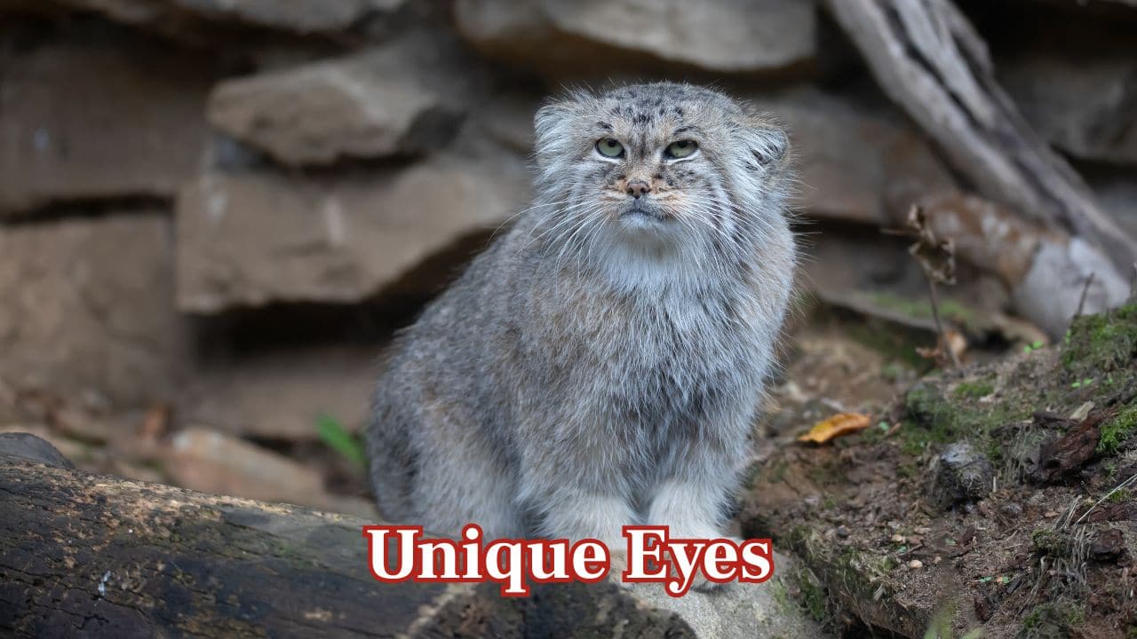 Unique Eyes: Unlike most small cats, it has round pupils for sharp distance judgement in hunts. (Image: Canva)