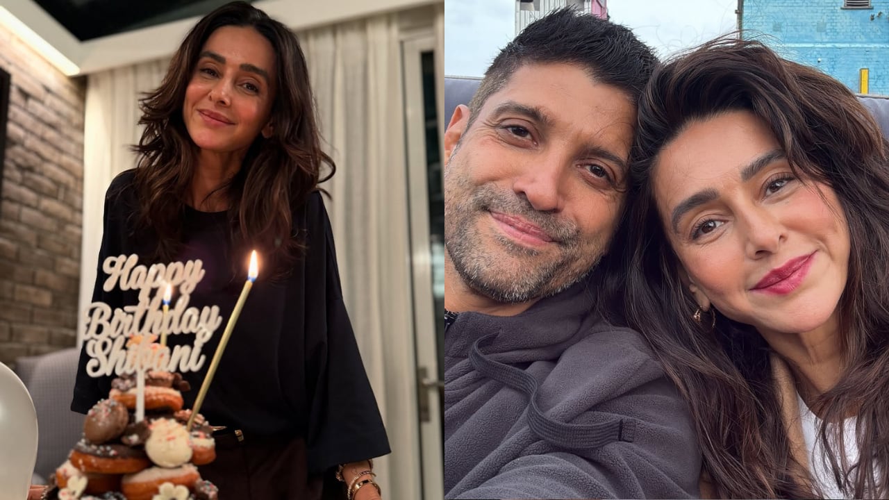 Farhan Akhtar shares adorable Birthday post for wife Shibani Dandekar, write 'thank you for everything you are'