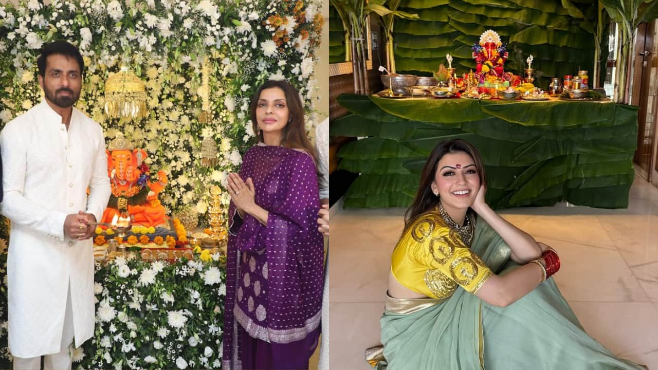 Sonu Sood, Hansika Motwani, Jackie Shroff, Neil Nitin Mukesh and other stars celebrate Ganesh Chaturthi, see pics
