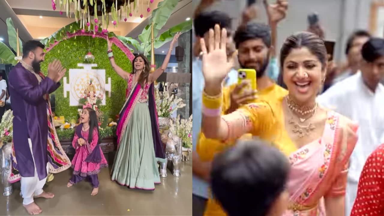 Shilpa Shetty shares throwback video of her Ganesh Chaturthi celebrations, writes ‘Home feels incomplete without you this year’