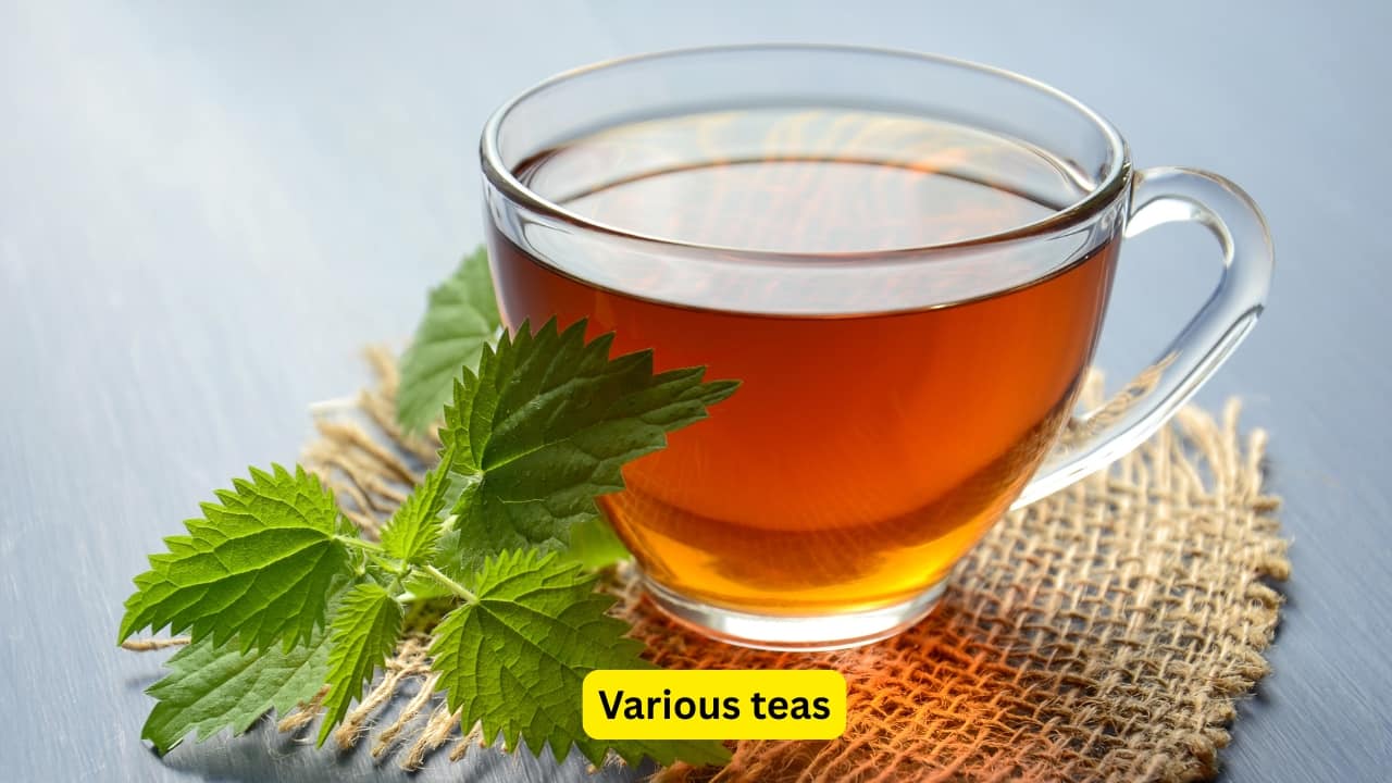 Various teas Green and black tea contain natural compounds that stop viruses from entering your cells. A simple cup can quietly protect.(Image: Canva) Various teas Green and black tea contain natural compounds that stop viruses from entering your cells. A simple cup can quietly protect.(Image: Canva)