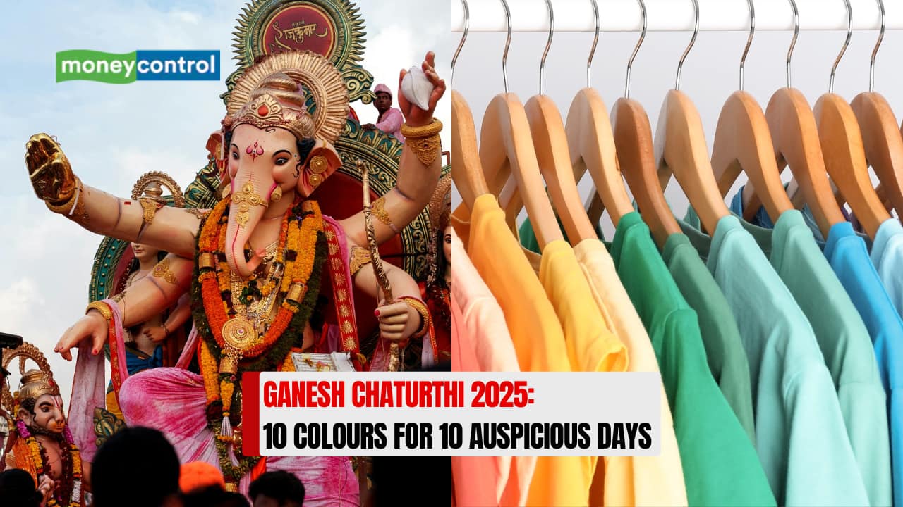Ganesh Chaturthi 2025: 10 Colours for 10 Auspicious Days Ganesh Chaturthi 2025: 10 Colours for 10 Auspicious Days