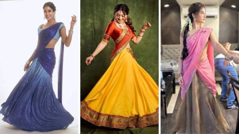 Onam 2025: Wear stylish celeb-inspired half sarees to channel your South Indian side