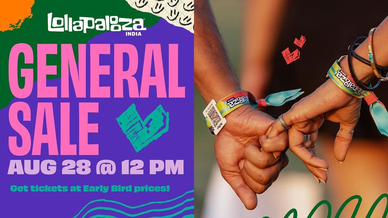 Ticket Sales Open Today: How to Book Your Spot General ticket sales for Lollapalooza India 2026 went live at 12 noon on official platforms like BookMyShow. Fans are advised to act fast, as the high demand for tickets continues.