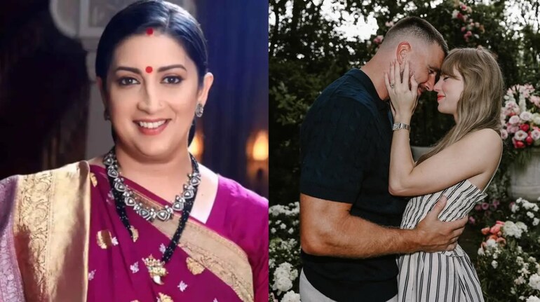 Smriti Irani reacts to Taylor Swift's engagement