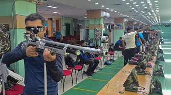 Visually impaired Army officer sets up eyes on Shooting World Cup. (PTI Photo)