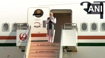 PM Modi lands in Tokyo
