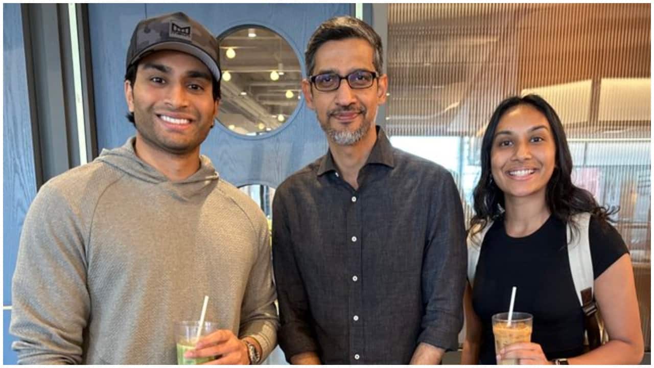 Indian-origin man stumbles upon Google CEO Sundar Pichai during visit to sister’s workplace