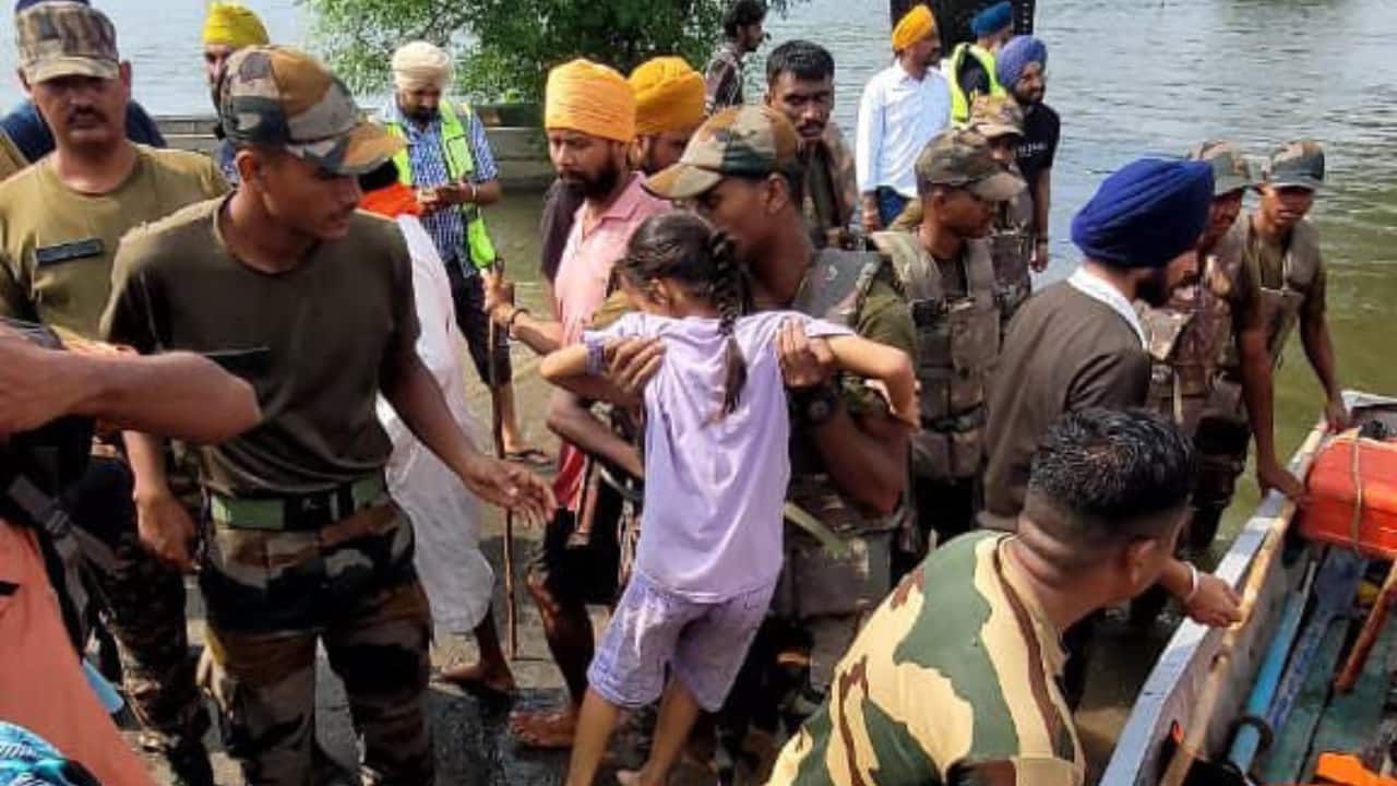 Widespread damage to farmland and homes has been reported across multiple districts as rivers overflow following heavy monsoon rains. (Photo credit: X)