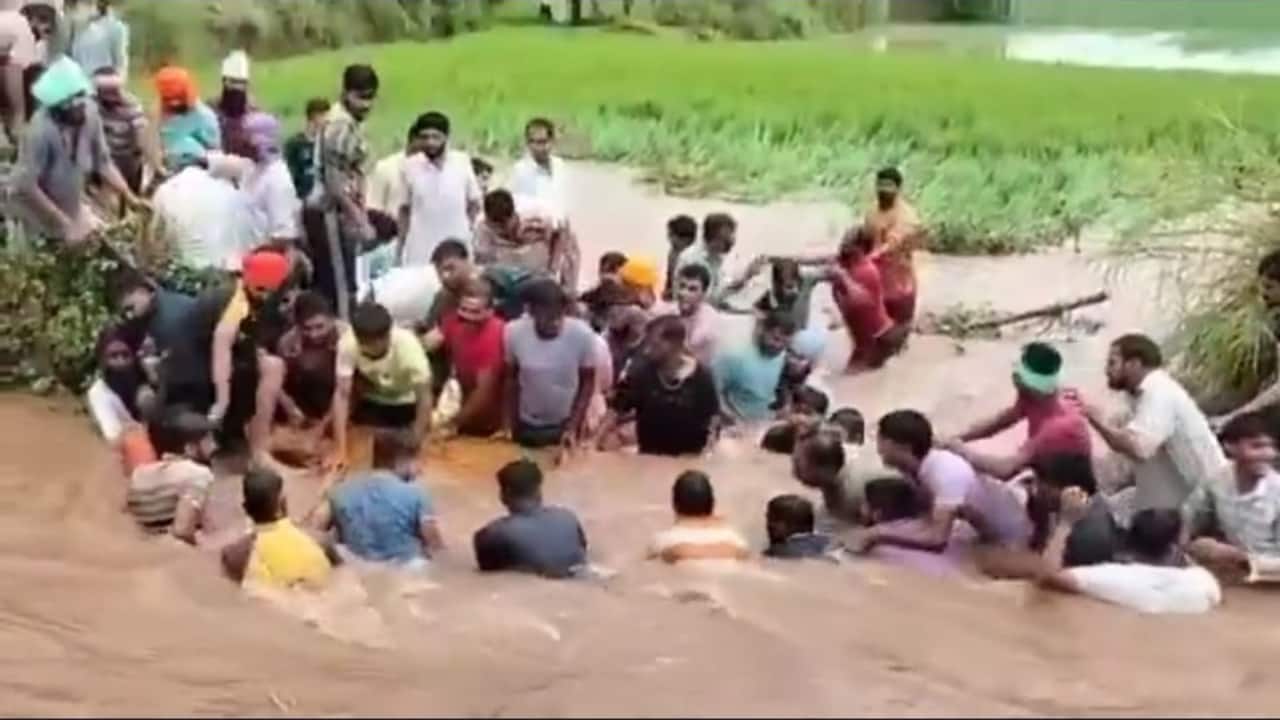 Chief Minister Bhagwant Mann, who has toured the affected areas, has described the current situation as unprecedented. On Thursday, he stated that deputy commissioners of flood-affected districts would further intensify the pace of relief and rescue operations, HT reported. (Photo credit: X)