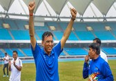 Sports min Mansukh Mandaviya inaugurates new track at Delhi's JLN Stadium on National Sports Day