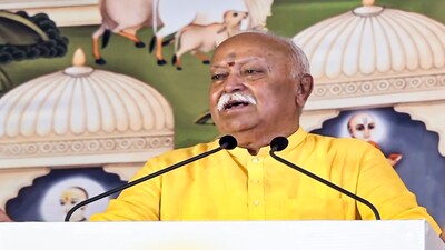 RSS chief Mohan Bhagwat.