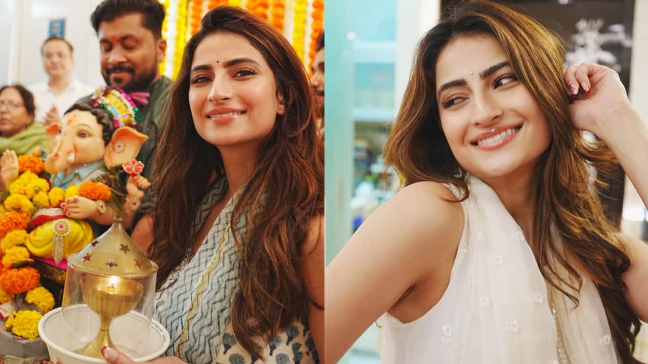 Palak Tiwari stuns in traditional attire as she celebrates Ganesh Chaturthi with family, see pics