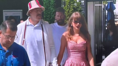 Taylor Swift and Travis Kelce make first public appearance after engagement, singer’s Rs 5 crore ring steals spotlight