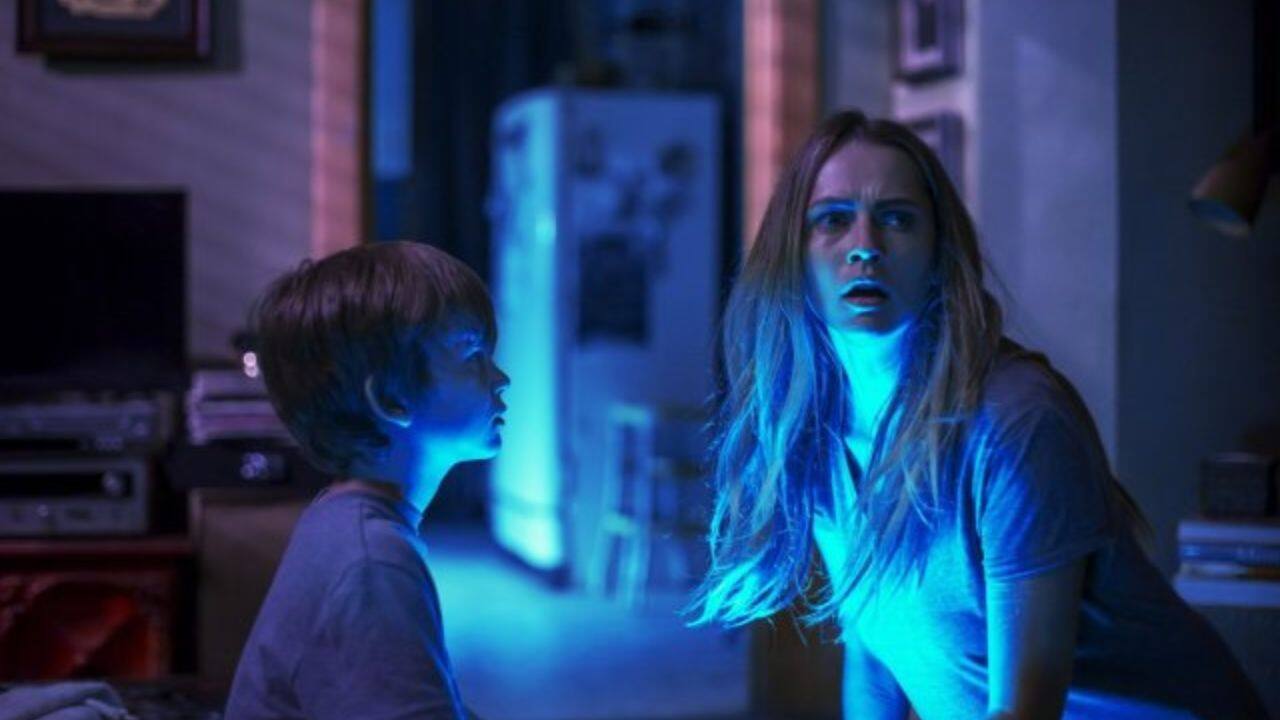 Lights Out (2016) Based on a viral short film, Lights Out focuses on a harmful entity that can only exist in darkness. It follows Rebecca and her younger half-brother, Martin, who suffer from a dark figure tied to their mother's past. The spirit, named Diana, attacks those who are weak. The film uses its straightforward but effective idea to deliver several jump scares and tense moments as the family fights to stay in the light to survive. Lights Out (2016) Based on a viral short film, Lights Out focuses on a harmful entity that can only exist in darkness. It follows Rebecca and her younger half-brother, Martin, who suffer from a dark figure tied to their mother's past. The spirit, named Diana, attacks those who are weak. The film uses its straightforward but effective idea to deliver several jump scares and tense moments as the family fights to stay in the light to survive.