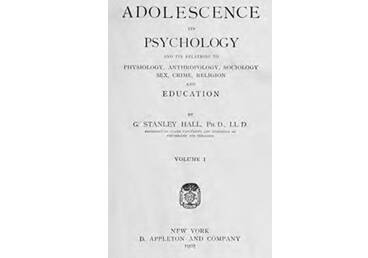 Adolescence: Its Psychology and Its Relations to Physiology, Anthropology, Sociology, Sex, Crime, Religion and Education Harvey Cushing/John Hay Whitney Medical Library at Yale University