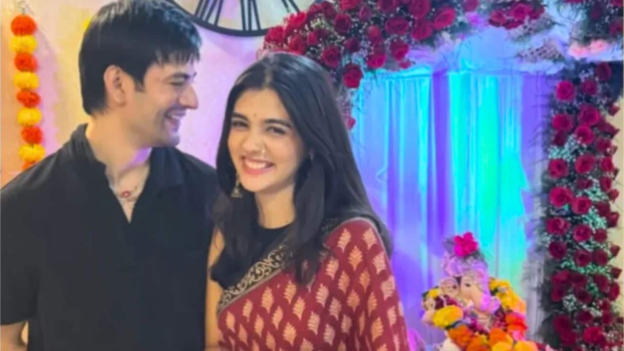 Pranali Rathod celebrates Ganesh Chaturthi with her rumoured beau Aashay Mishra, see pics