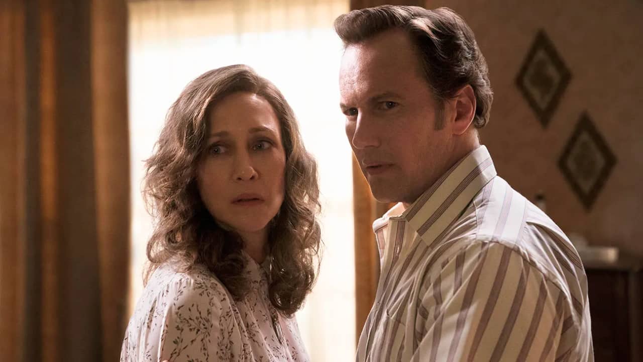 Meeting Lorraine Warren came with scars Patrick Wilson and Vera Farmiga spent time with Lorraine Warren to learn more about the real couple, despite Ed Warren's death in 2006. Wilson suffered a strange mishap while visiting her farmhouse in Connecticut; truck debris flew at his vehicle, leaving him with lifelong scars on his hands. 