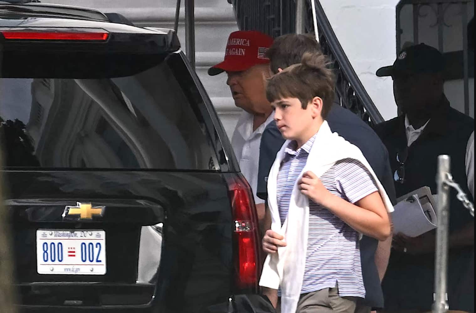Trump debunks wild death rumors after being spotted golfing in Virginia | Watch
