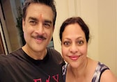 R Madhavan rings in Ganesh Chaturthi at home, shares smiling moment with wife