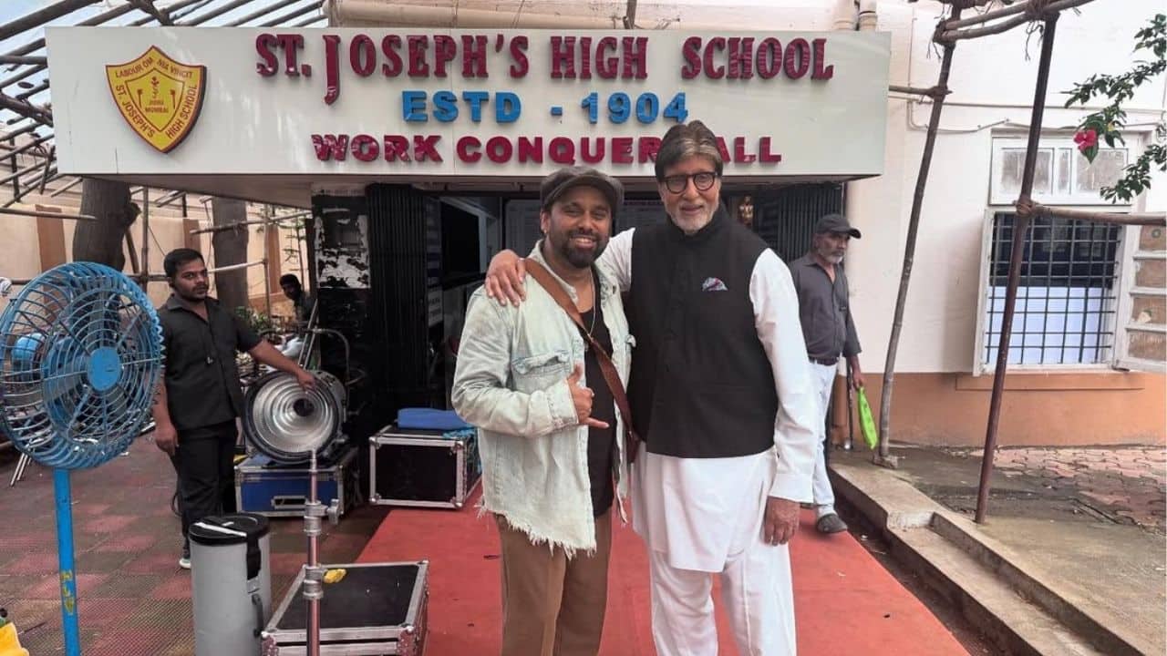 Bosco Martis calls Amitabh Bachchan’s school visit a “surreal moment”