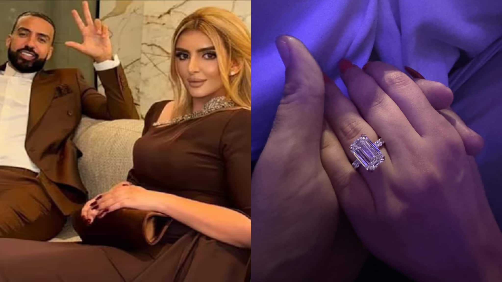 Dubai Princess Sheikha Mahra flaunts $1.1M engagement ring from Rapper French Montana