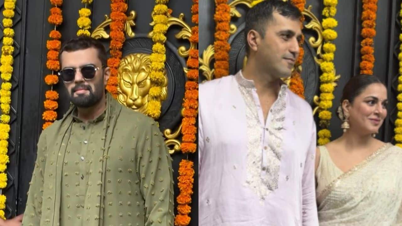 Ganesh Chaturthi Bash: Jeetendra, Tusshar, Maneish Paul and others attend Ektaa Kapoor's lunch party