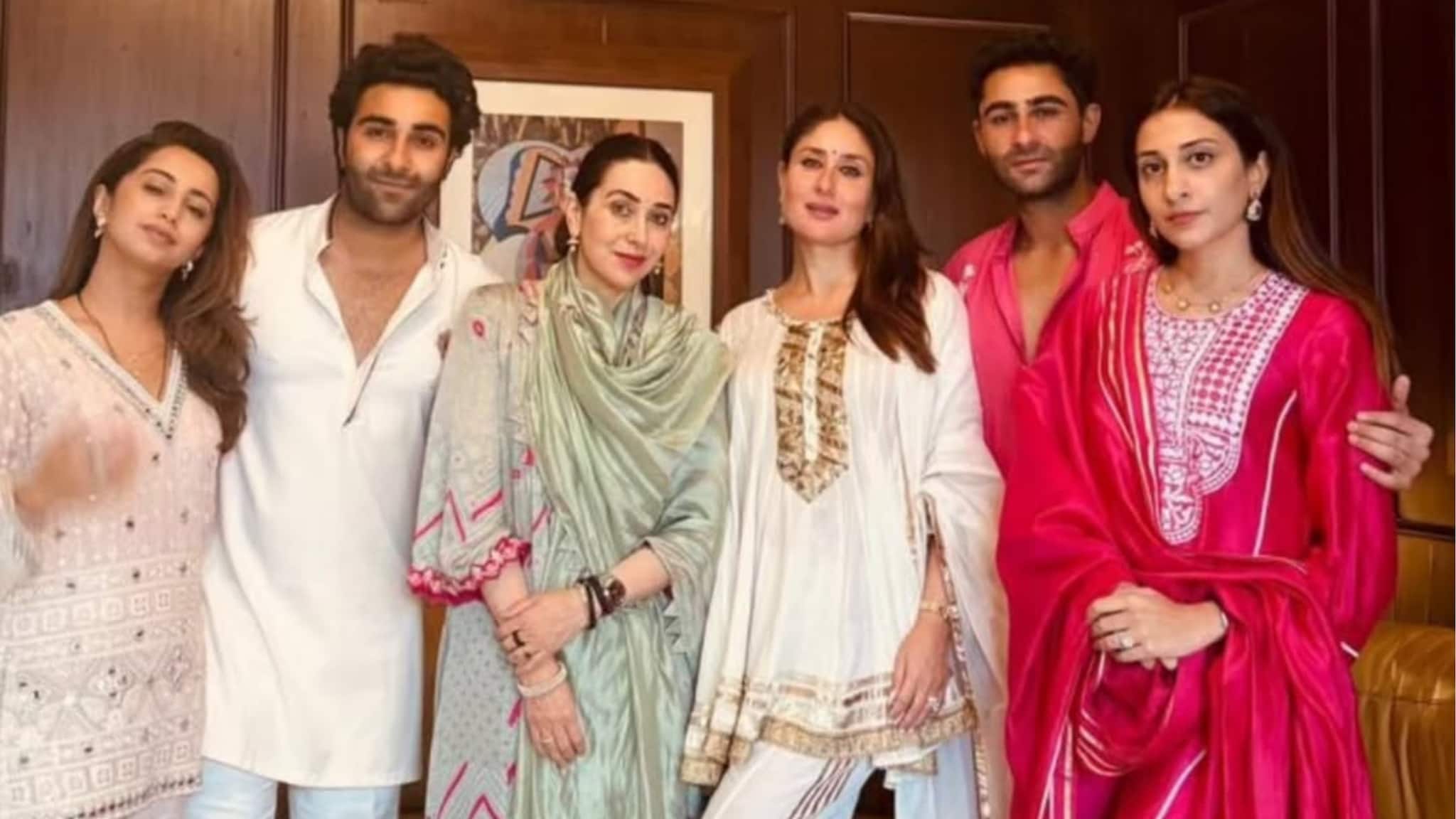 Kareena and Karisma share glimpses of the Kapoor family's Ganesh Chaturthi celebrations