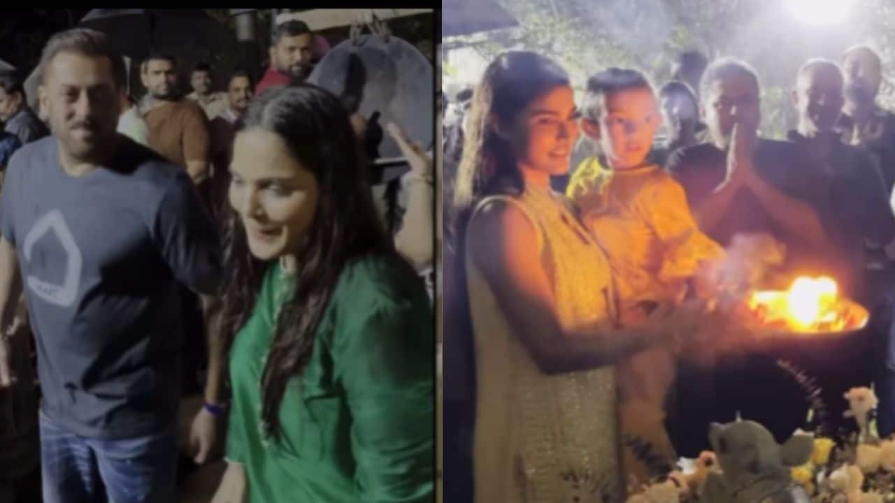 Salman Khan dances with family during joyous Ganesh Visarjan festivities; shares special moments from the grand celebration