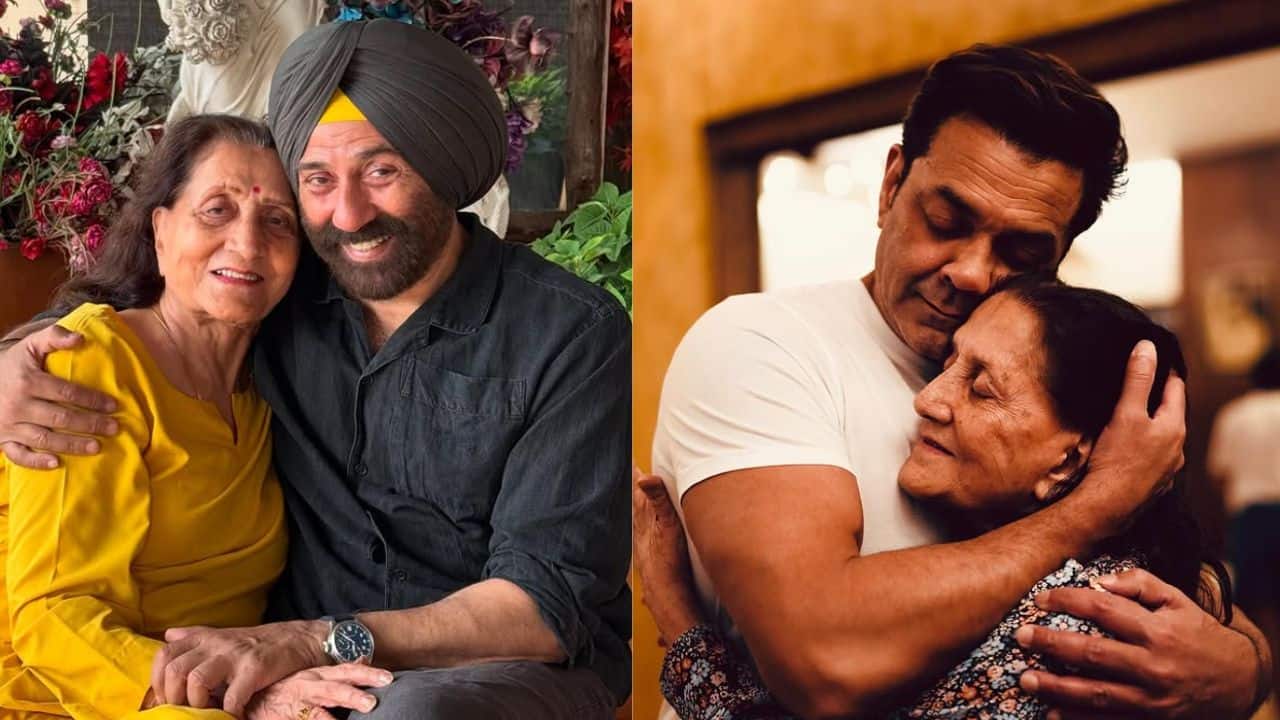 Sunny and Bobby Deol shower love on mother Prakash Kaur with the sweetest birthday wishes