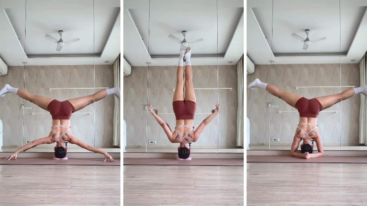 Alaya F’s no-hands headstand impresses mom Pooja Bedi, know more about the benefits of this yoga pose