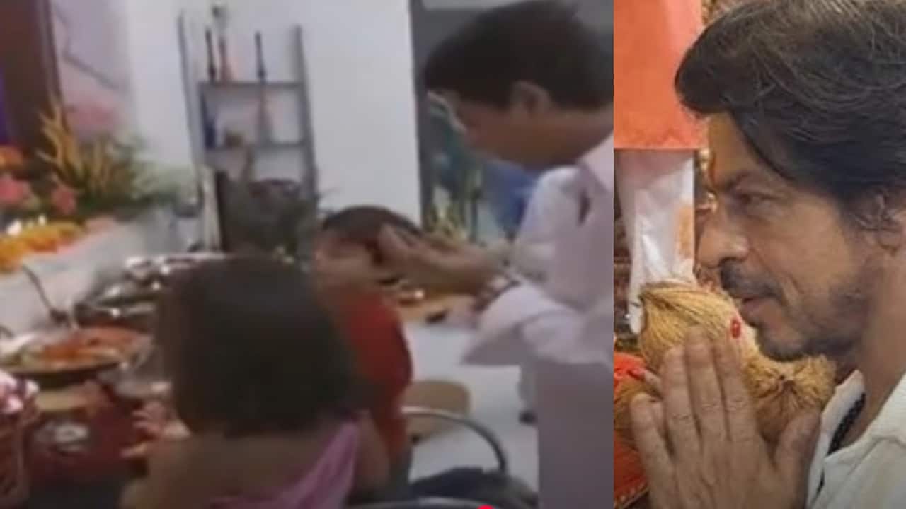 When Shah Rukh Khan revealed he worships Ganpati Bappa along with Quran at Mannat, said, "my son Aryan says Gayatri Mantra, I say bismillah with him"