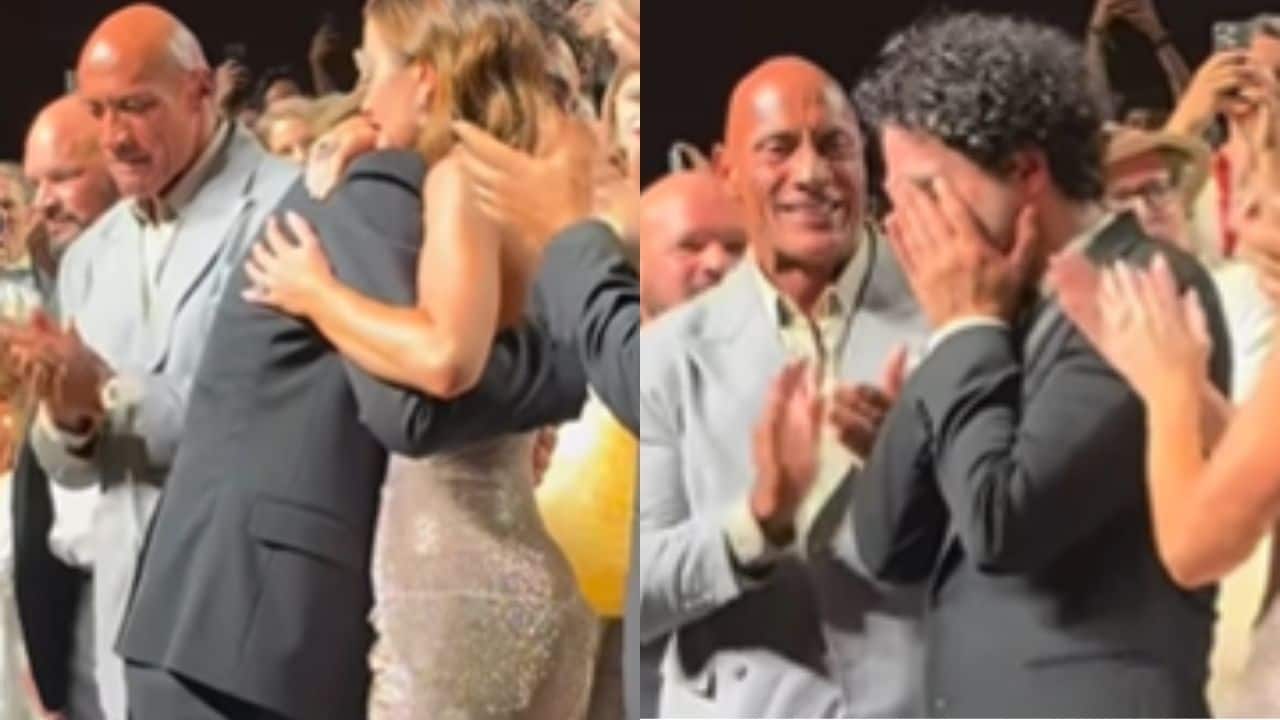 Dwayne Johnson breaks down in tears after emotional premiere of The  Smashing Machine in Venice Film Festival, watch here